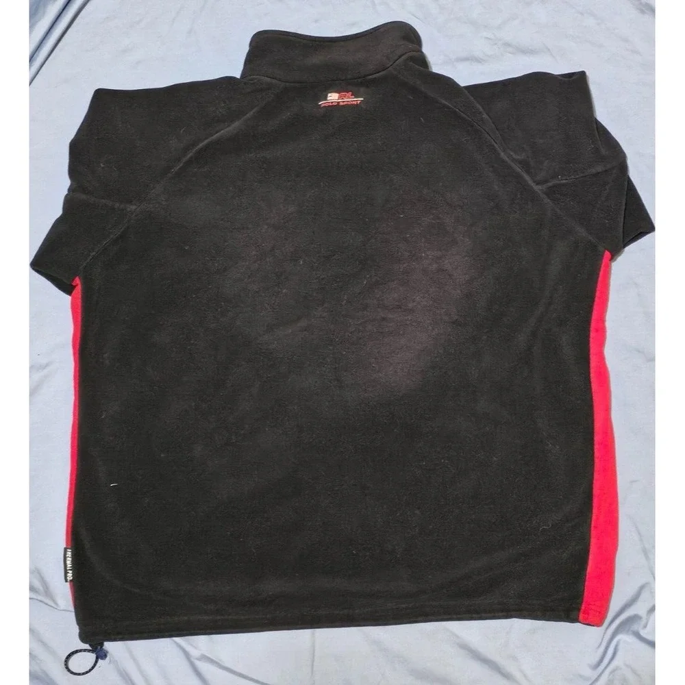 Vintage Ralph Lauren Polo Sport 1/4 Zip Fleece Pullover‎ Sweatshirt Sz 2XL EUC